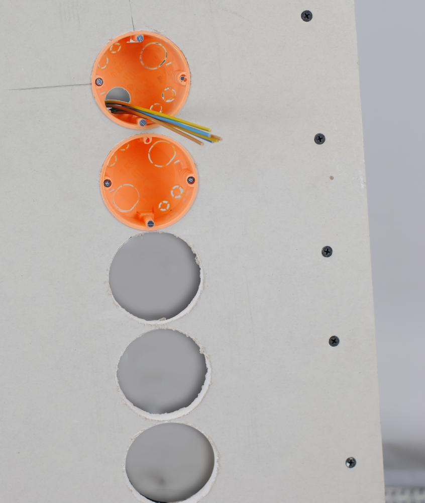 Preview: Easy x3+91 Bohrschablone für Hohlwanddosen und Steckdosen